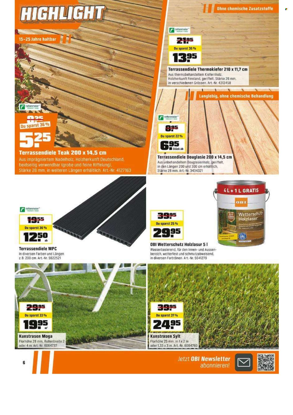 Catalogue OBI - 28.4.2025 - 10.5.2025. Page 6.