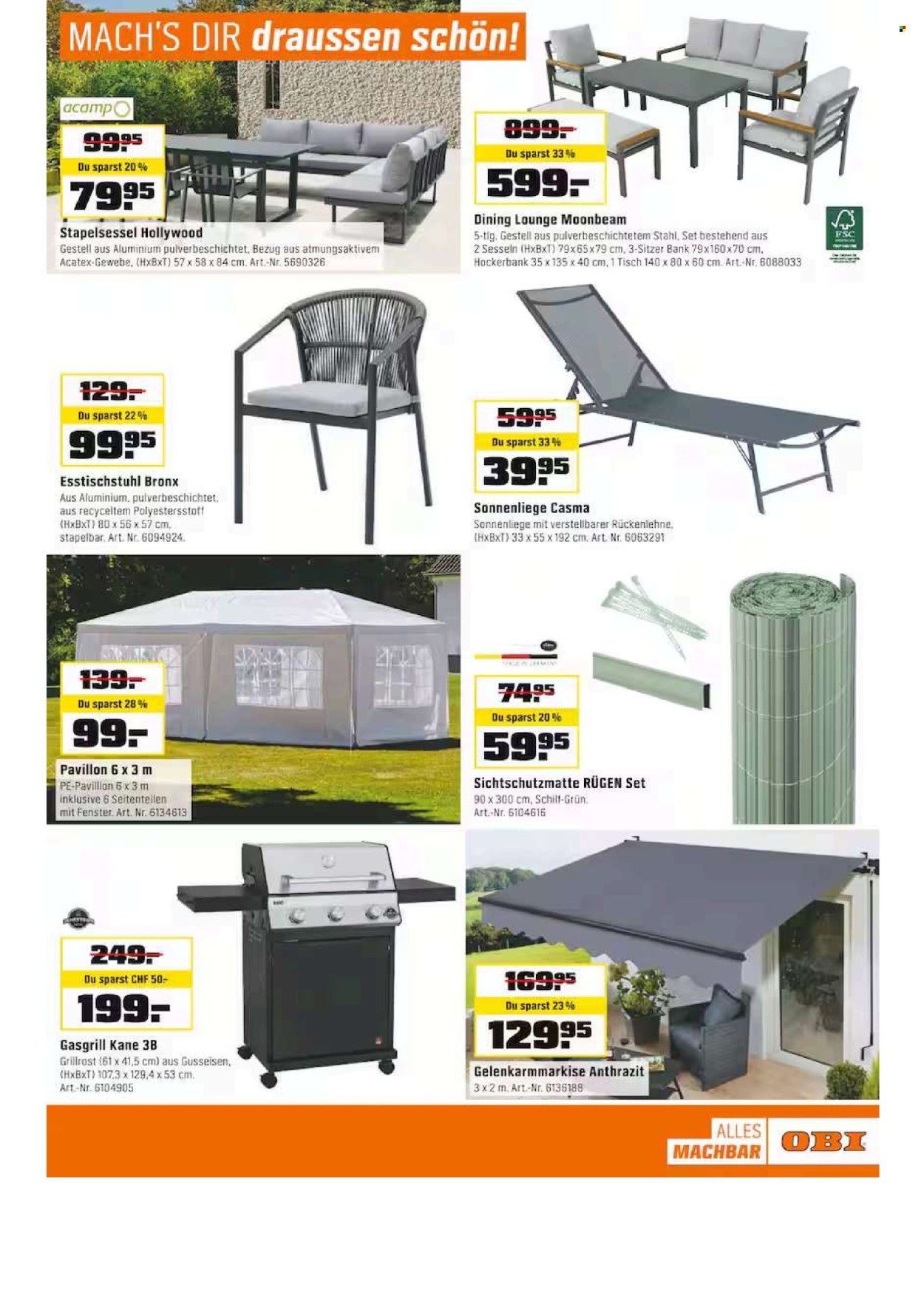 Catalogue OBI - 28.4.2025 - 10.5.2025. Page 9.