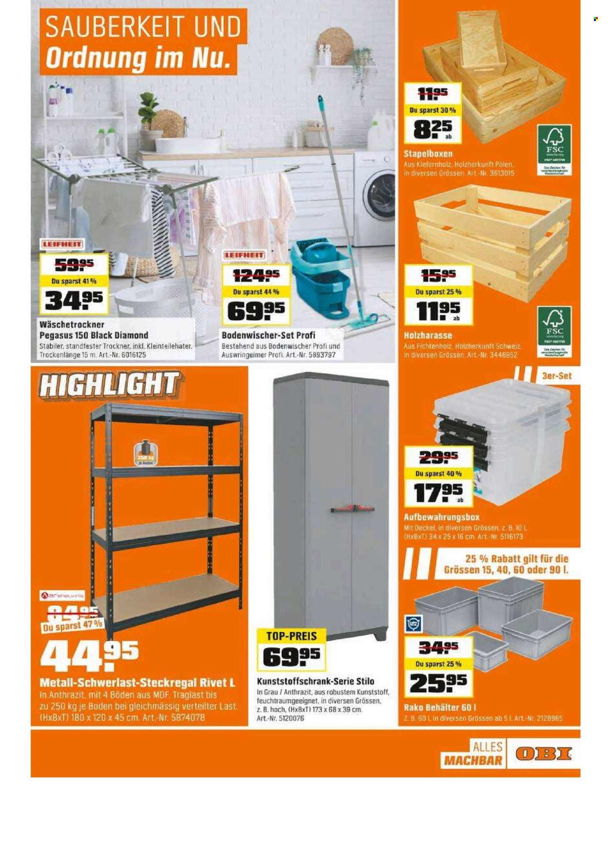 Catalogue OBI - 28.4.2025 - 10.5.2025. Page 13.