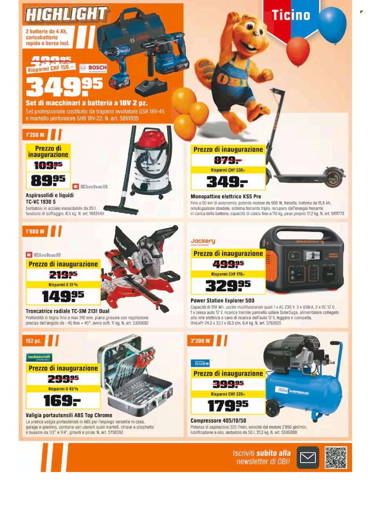 Catalogue OBI - 28.4.2025 - 10.5.2025. Page 2.