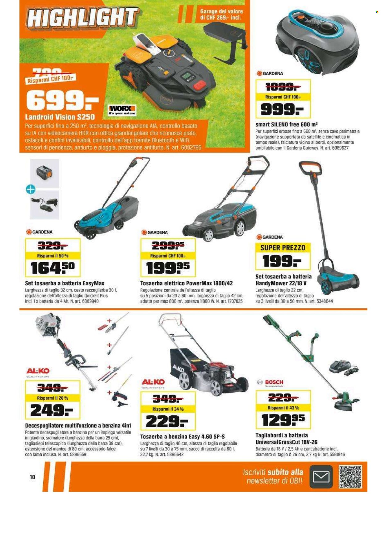 Catalogue OBI - 28.4.2025 - 10.5.2025. Page 12.