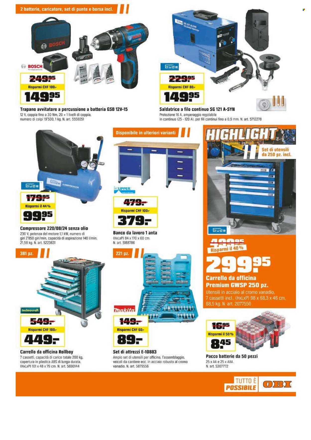 Catalogue OBI - 28.4.2025 - 10.5.2025. Page 13.