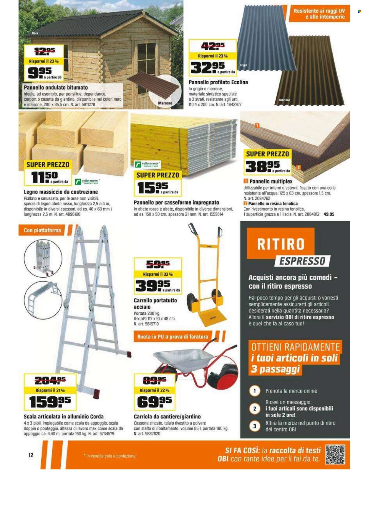 Catalogue OBI - 28.4.2025 - 10.5.2025. Page 14.