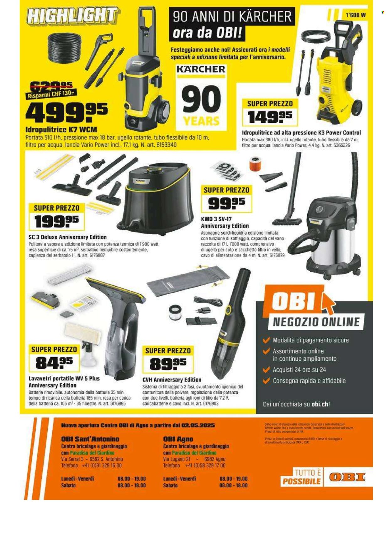 Catalogue OBI - 28.4.2025 - 10.5.2025. Page 18.