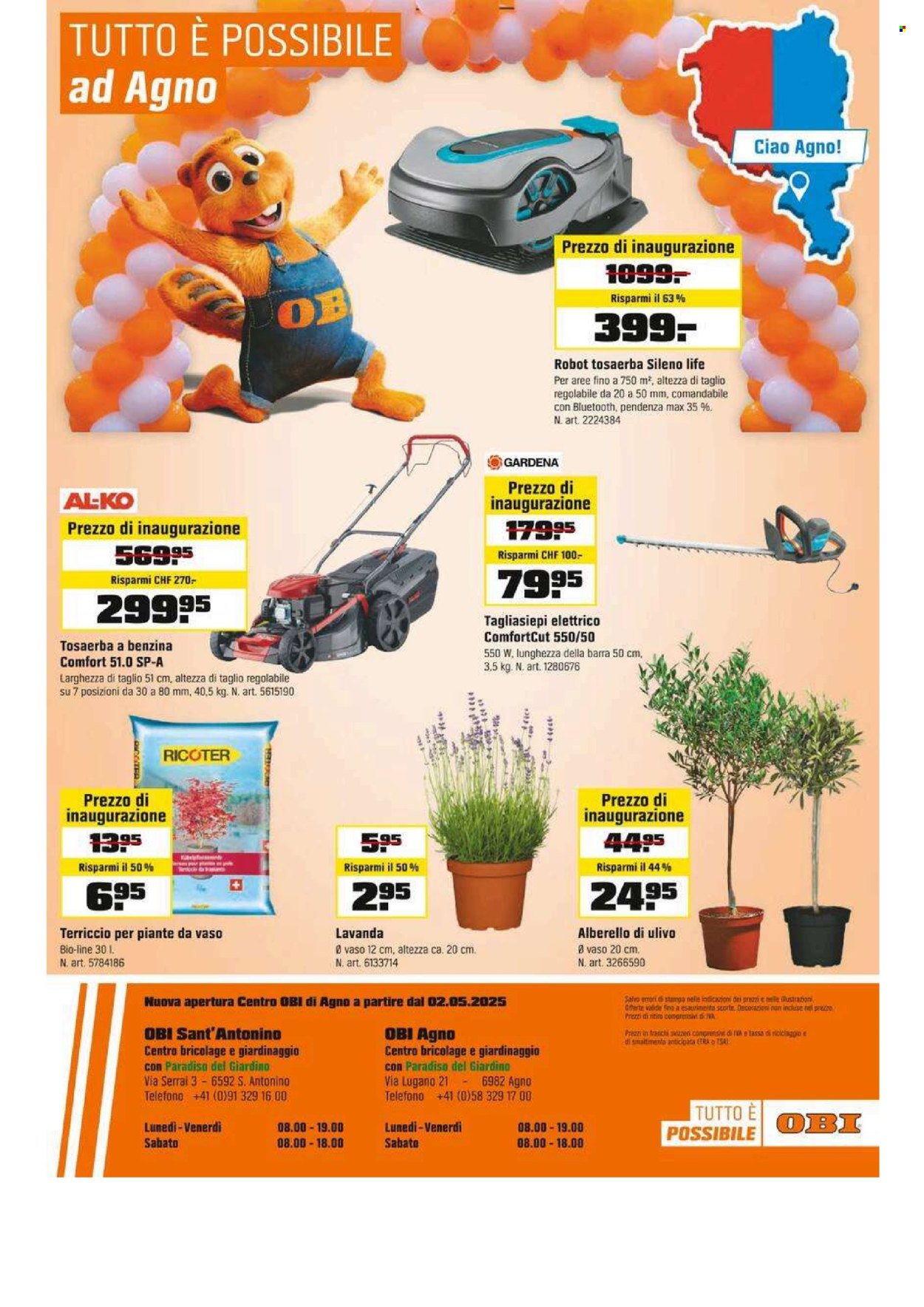 Catalogue OBI - 28.4.2025 - 10.5.2025. Page 20.