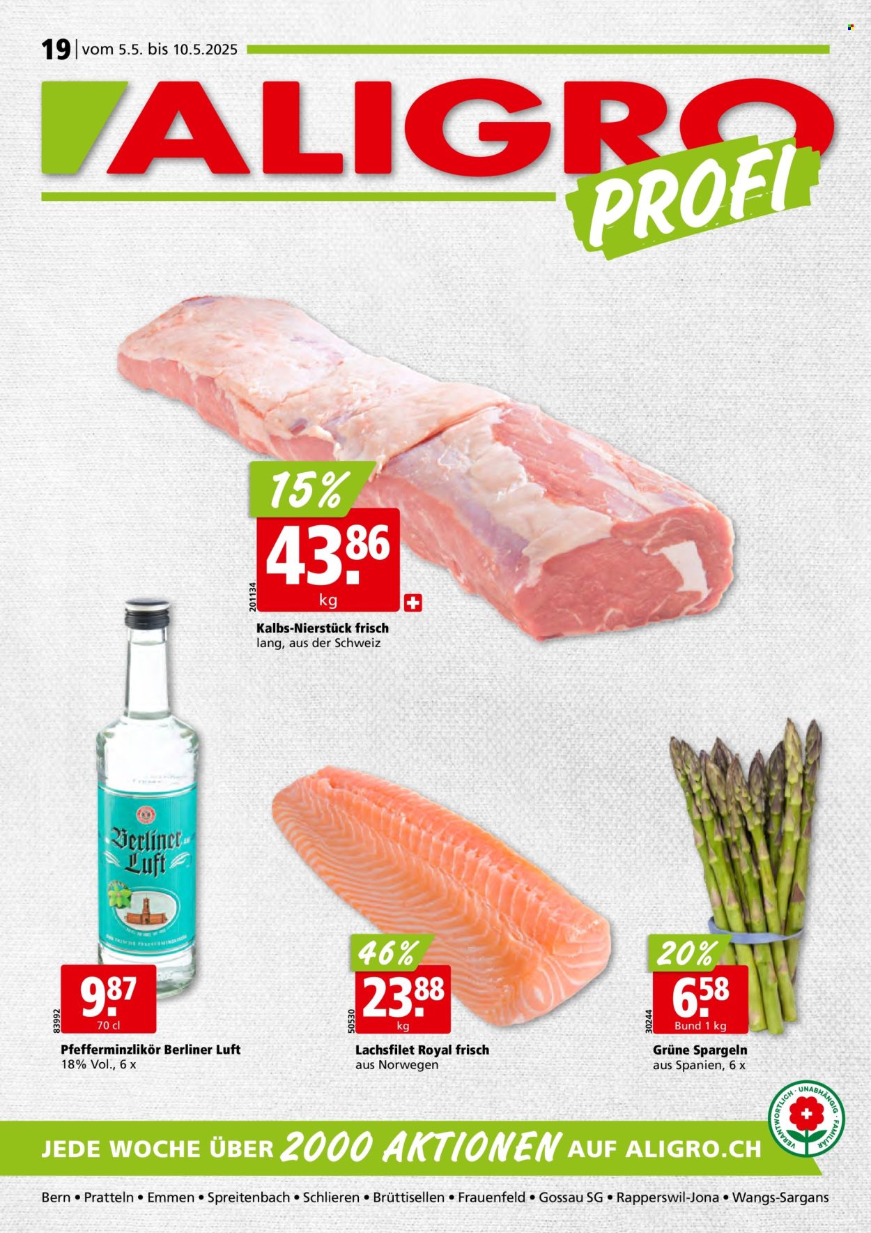 Catalogue ALIGRO - 5.5.2025 - 10.5.2025. Page 1.