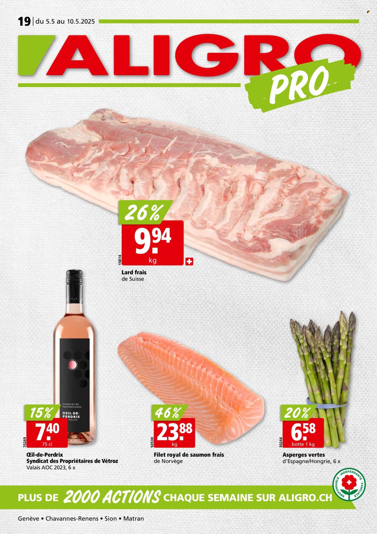 Catalogue ALIGRO - 5.5.2025 - 10.5.2025. Page 1.