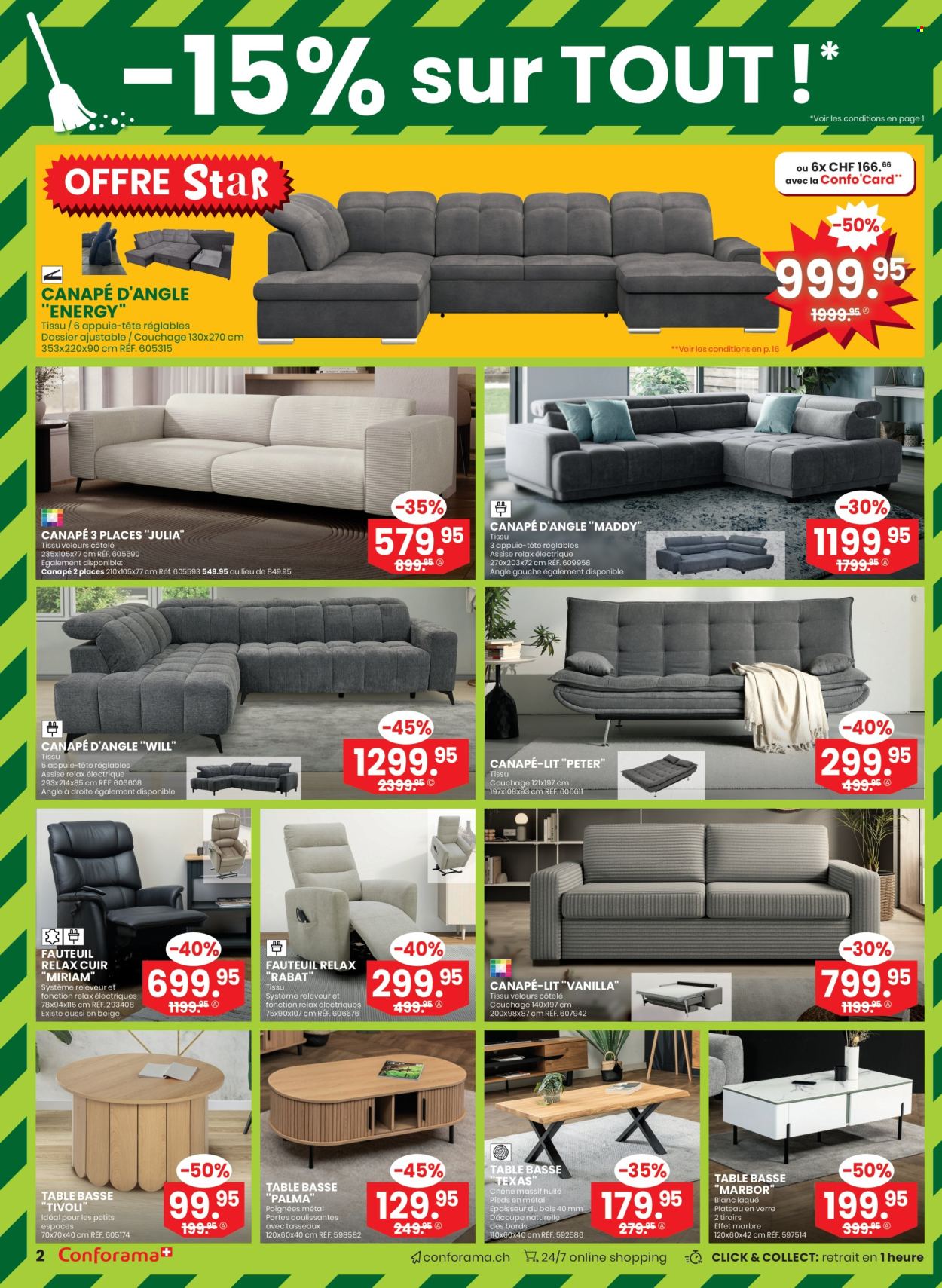 Catalogue Conforama - 30.4.2025 - 13.5.2025. Page 2.