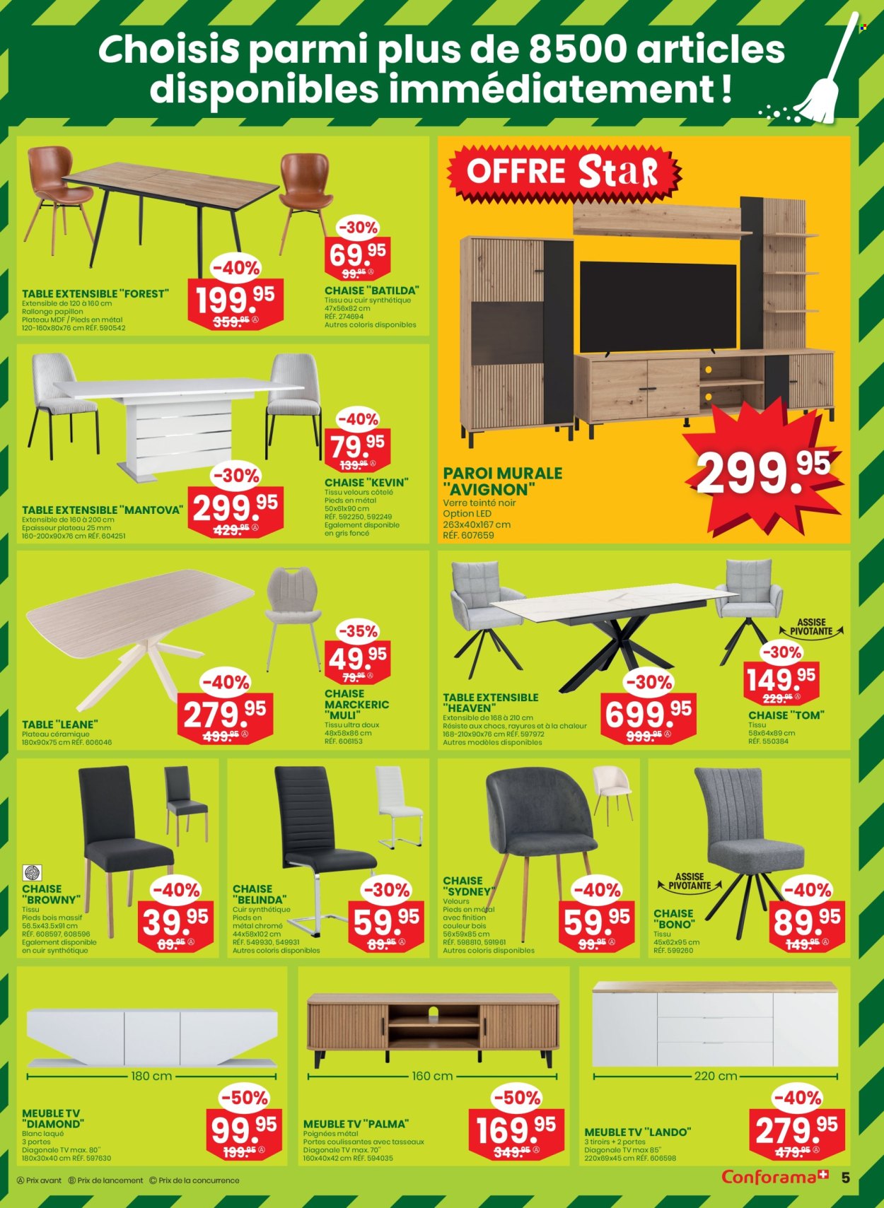 Catalogue Conforama - 30.4.2025 - 13.5.2025. Page 5.
