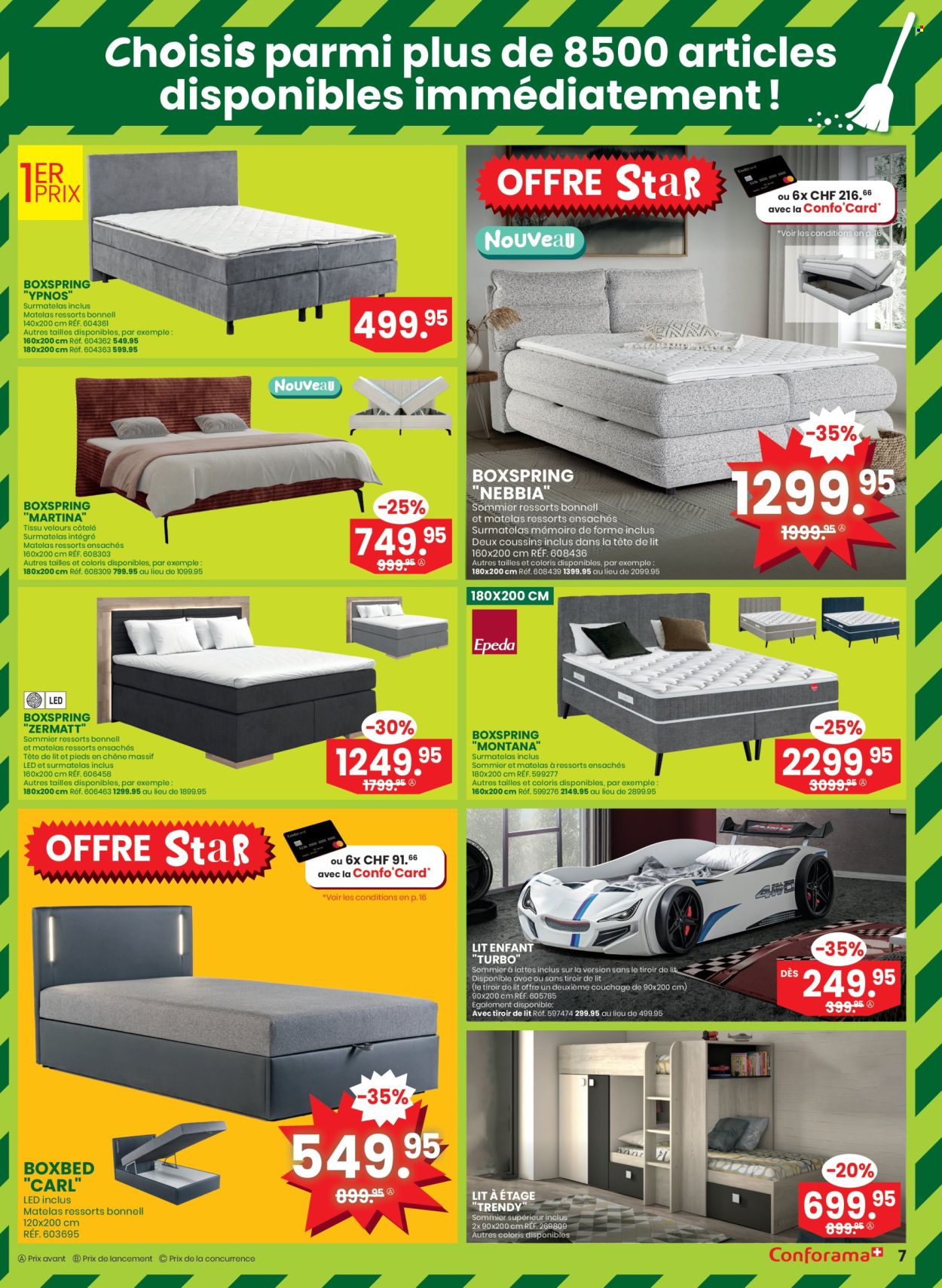 Catalogue Conforama - 30.4.2025 - 13.5.2025. Page 7.