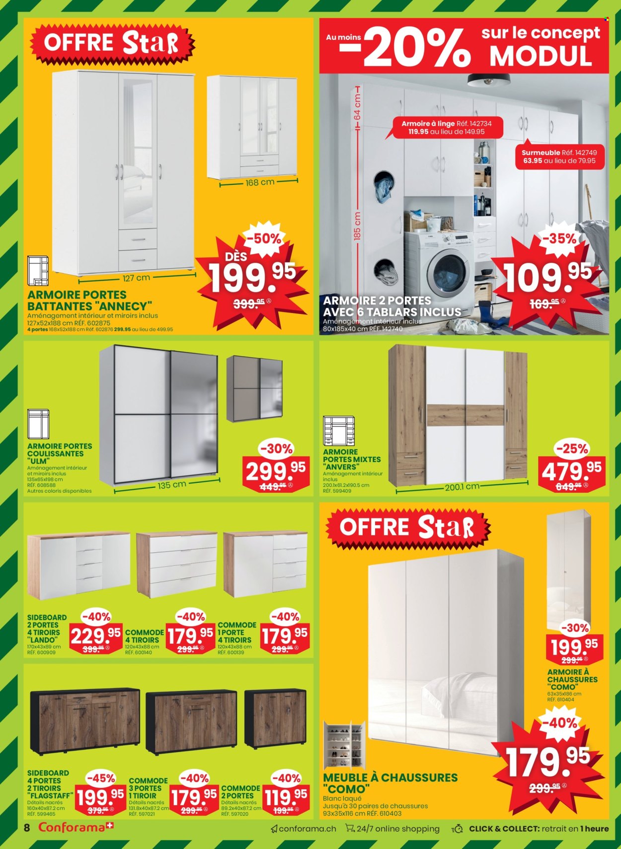 Catalogue Conforama - 30.4.2025 - 13.5.2025. Page 8.