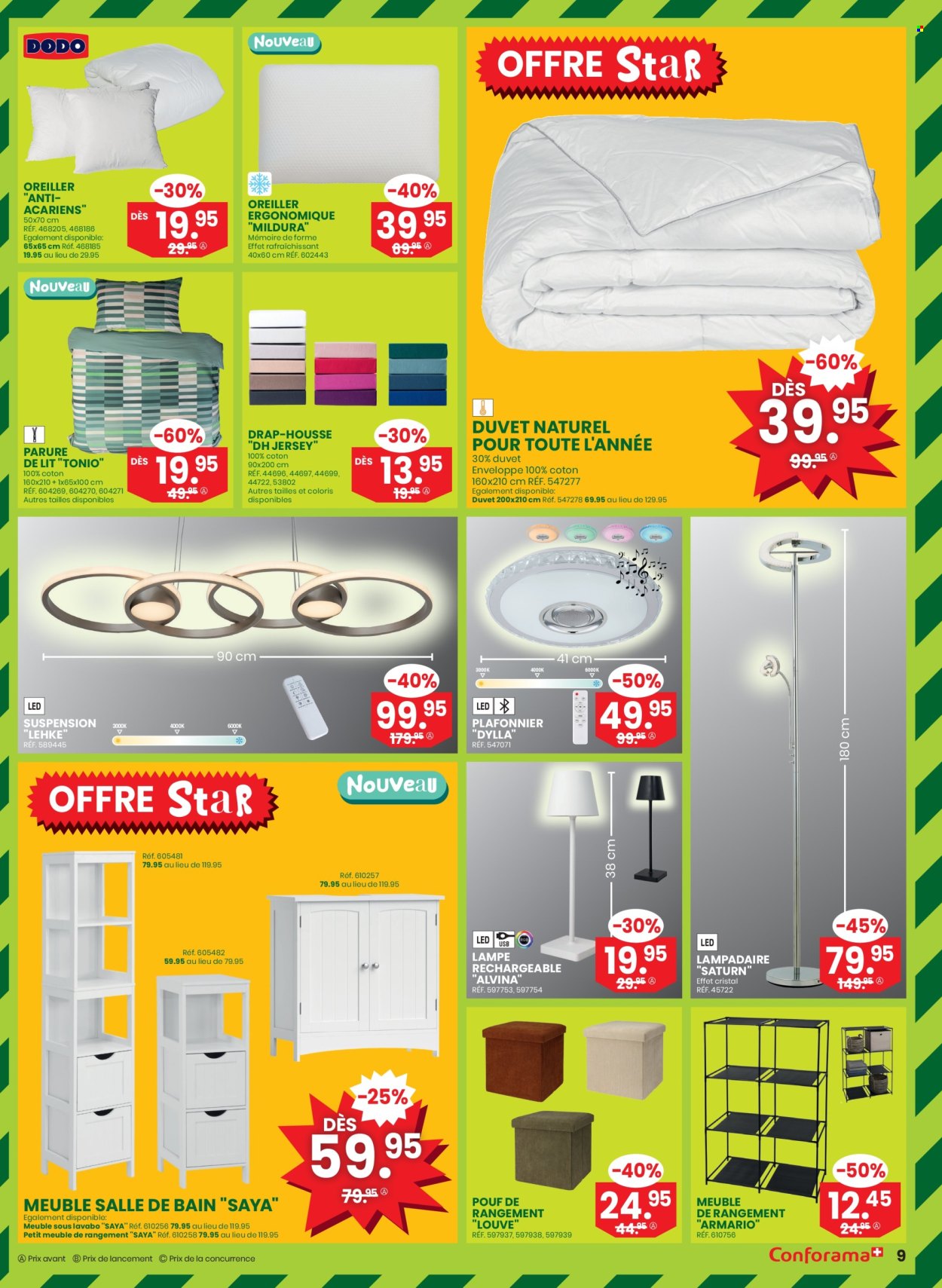 Catalogue Conforama - 30.4.2025 - 13.5.2025. Page 9.
