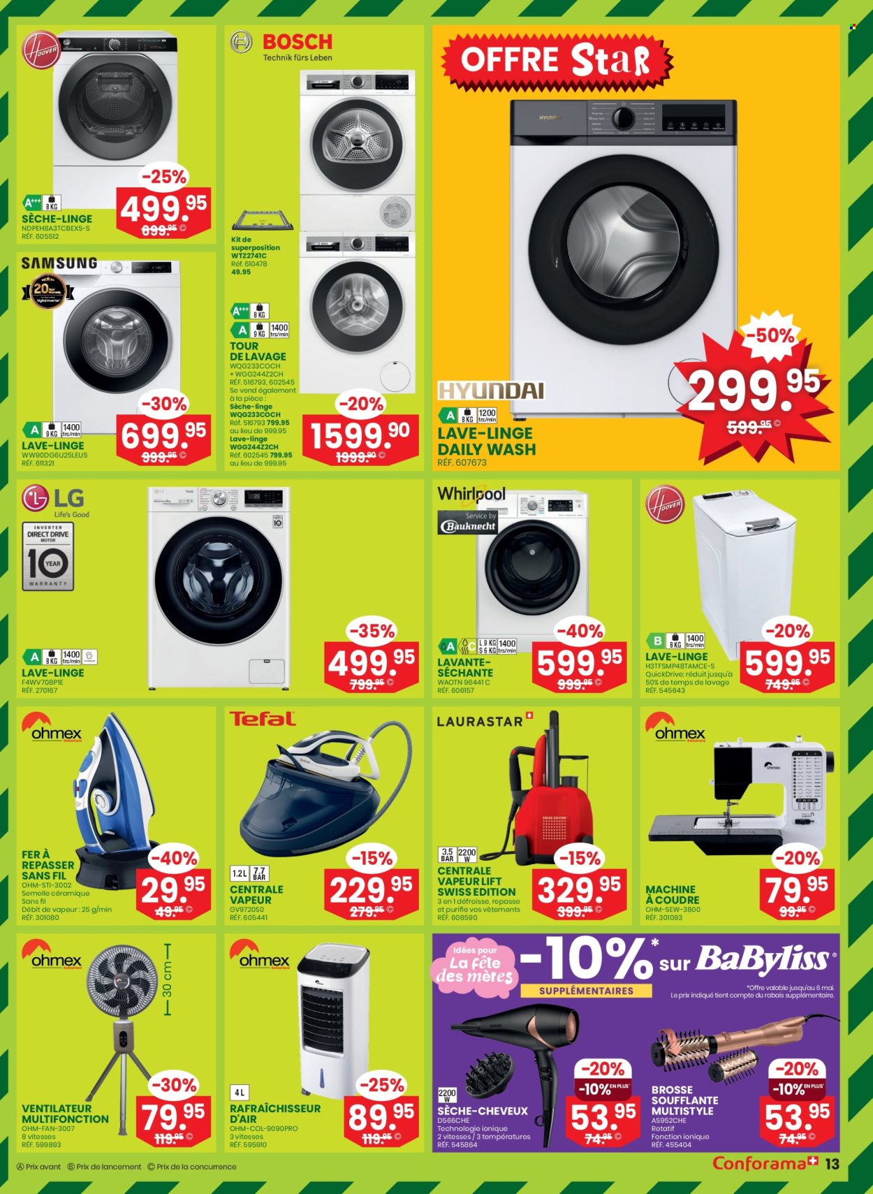 Catalogue Conforama - 30.4.2025 - 13.5.2025. Page 13.