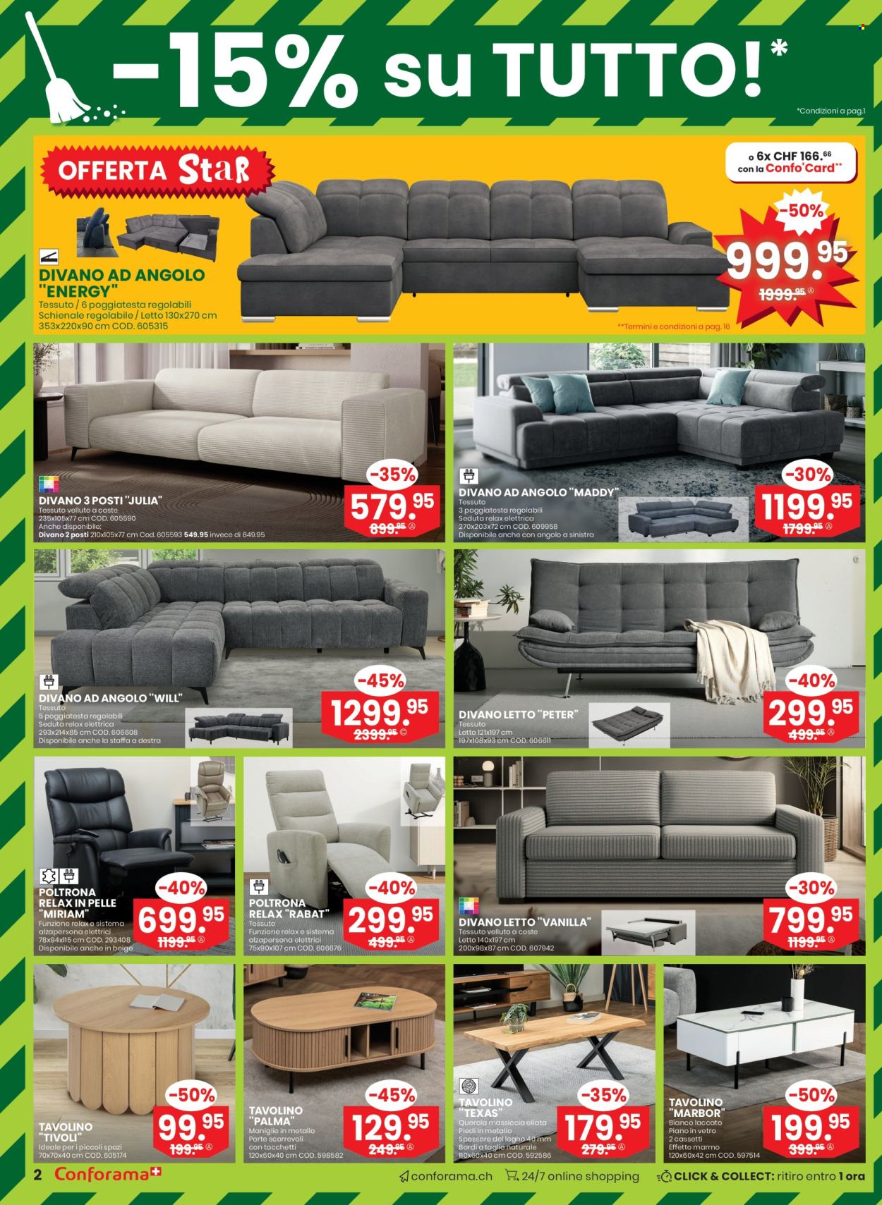 Catalogue Conforama - 30.4.2025 - 13.5.2025. Page 2.