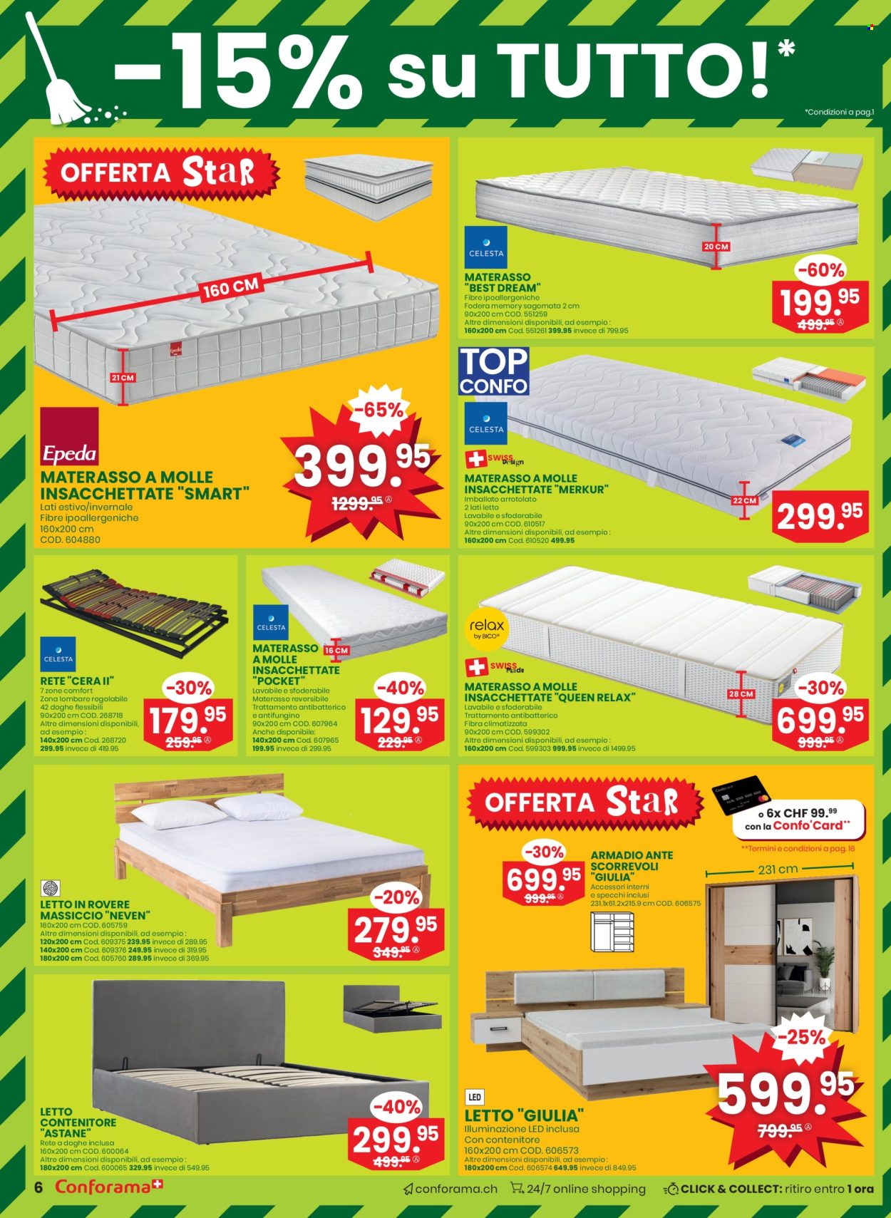 Catalogue Conforama - 30.4.2025 - 13.5.2025. Page 6.