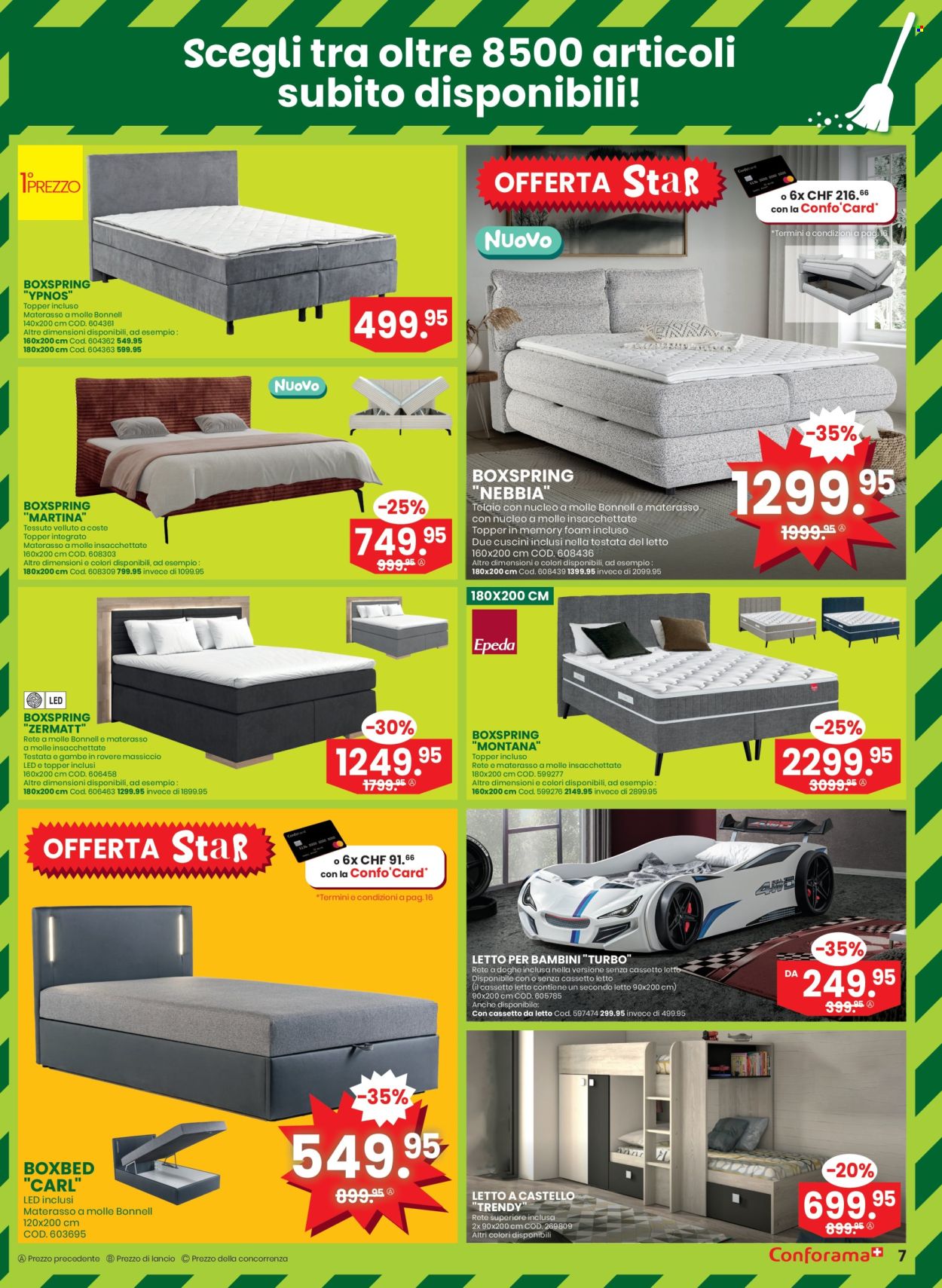 Catalogue Conforama - 30.4.2025 - 13.5.2025. Page 7.