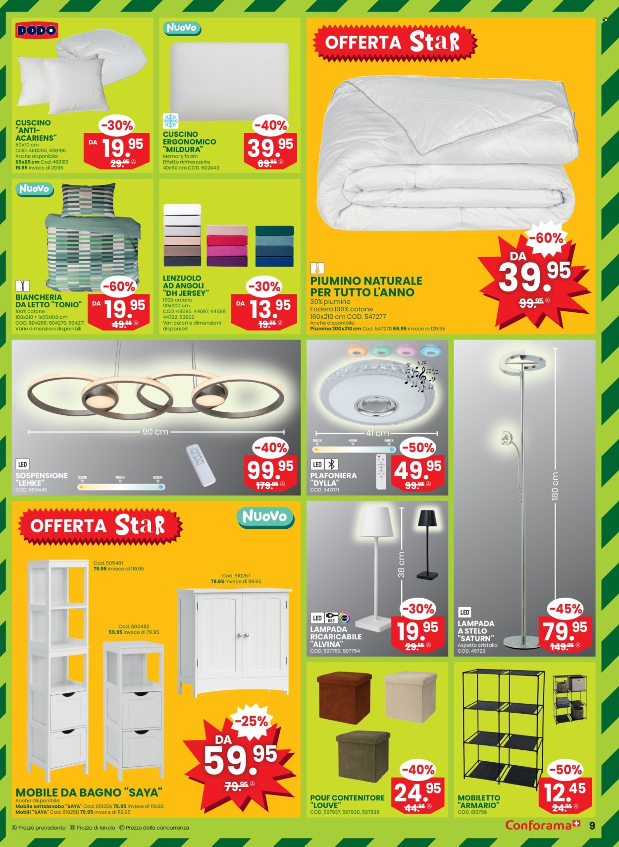 Catalogue Conforama - 30.4.2025 - 13.5.2025. Page 9.
