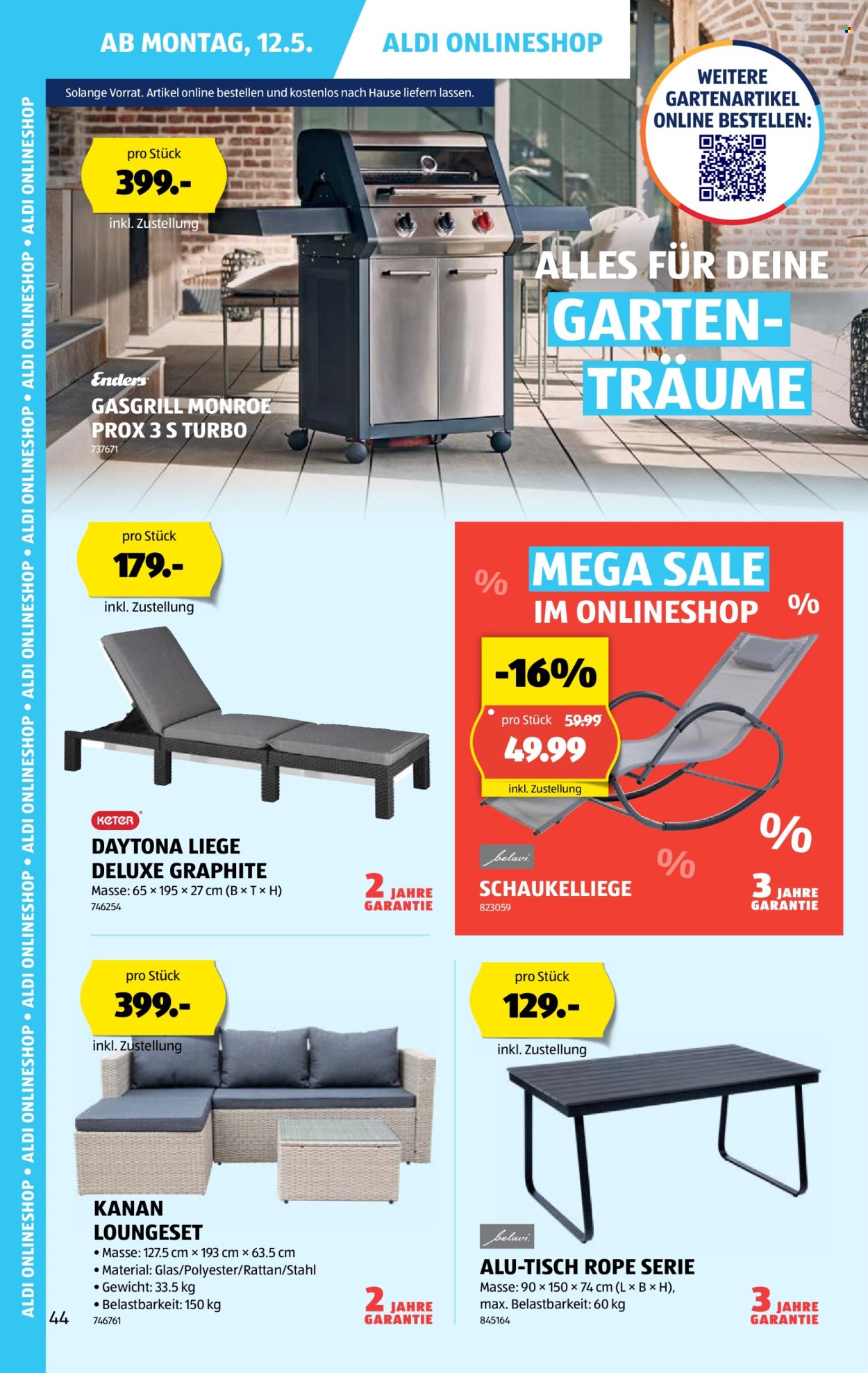 Catalogue Aldi - 8.5.2025 - 14.5.2025. Page 44.
