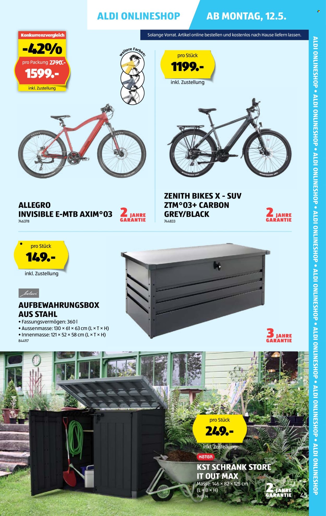Catalogue Aldi - 8.5.2025 - 14.5.2025. Page 45.