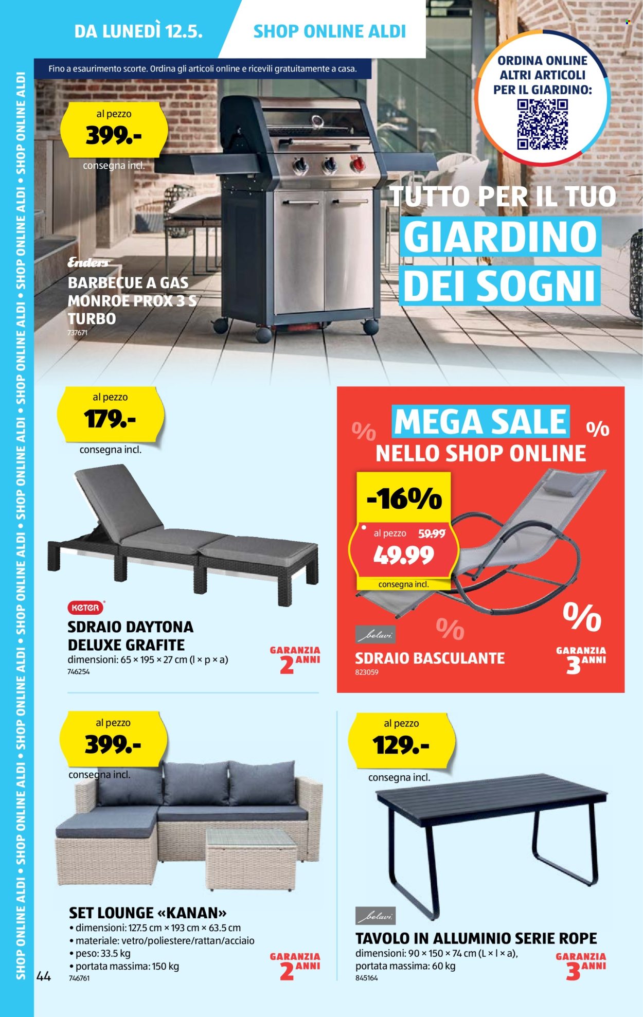 Catalogue Aldi - 8.5.2025 - 14.5.2025. Page 44.