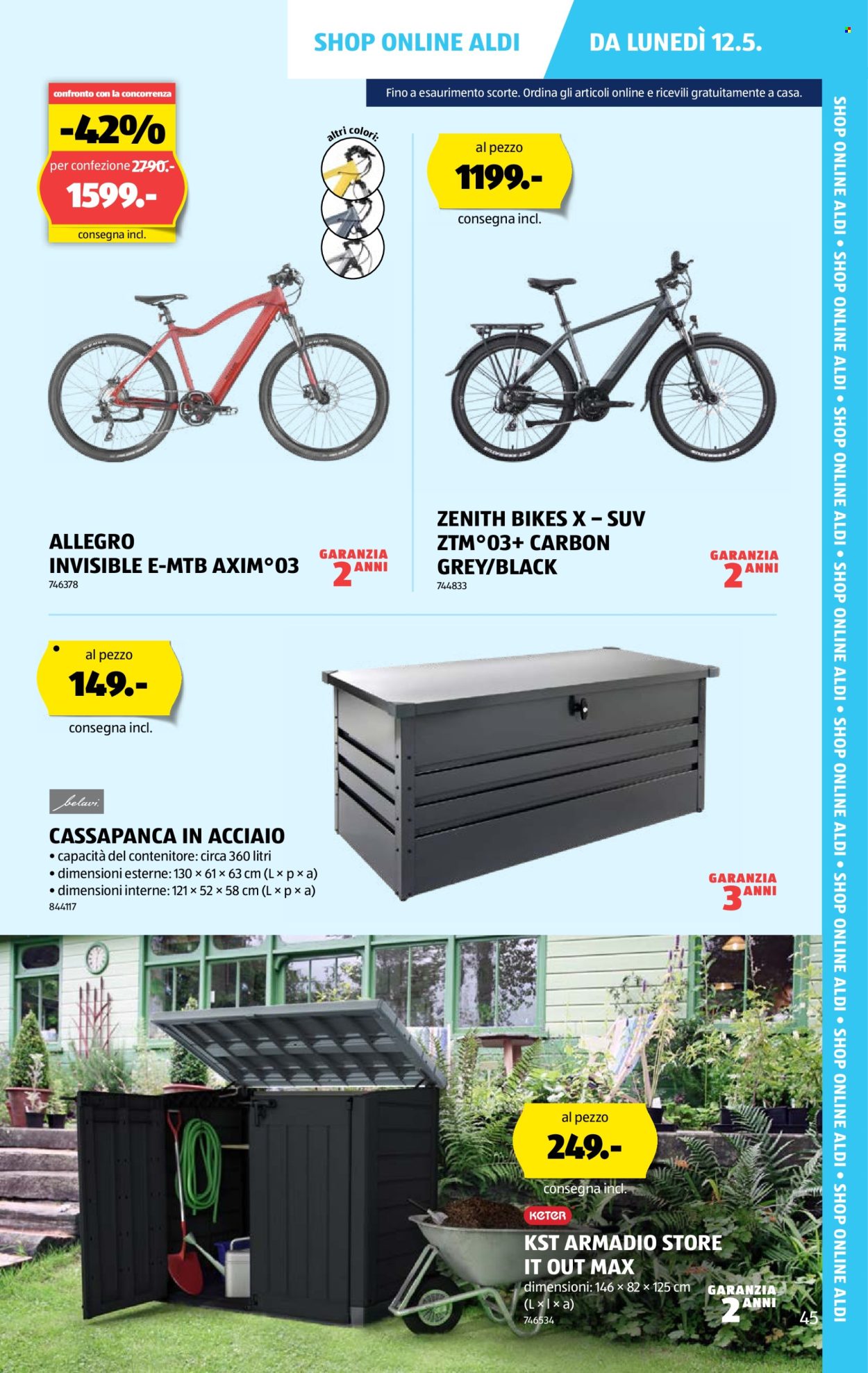 Catalogue Aldi - 8.5.2025 - 14.5.2025. Page 45.