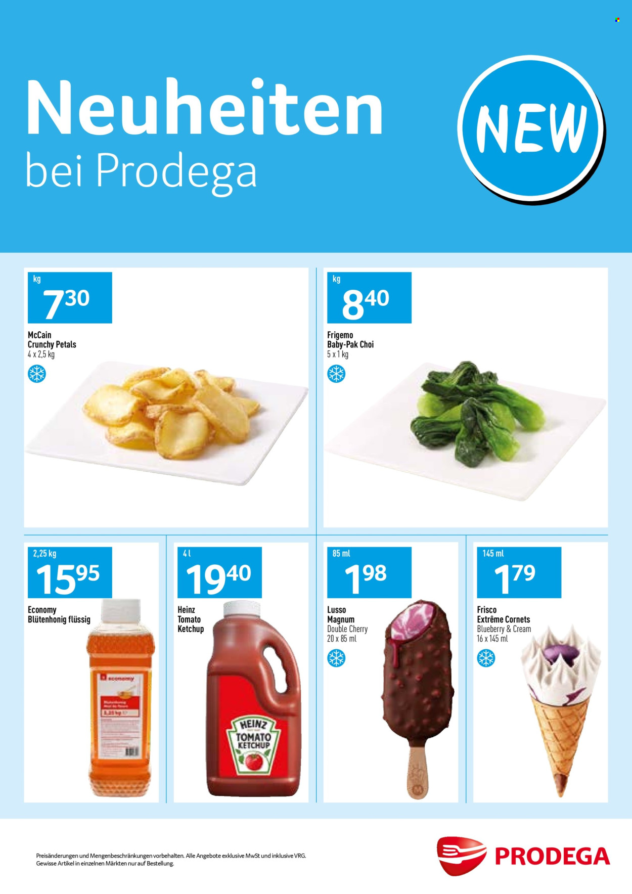 Catalogue Prodega. Page 1.