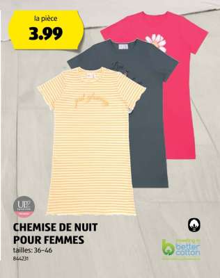 CHEMISE DE NUIT POUR FEMMES