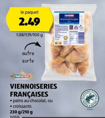 VIENNOISERIES FRANÇAISES