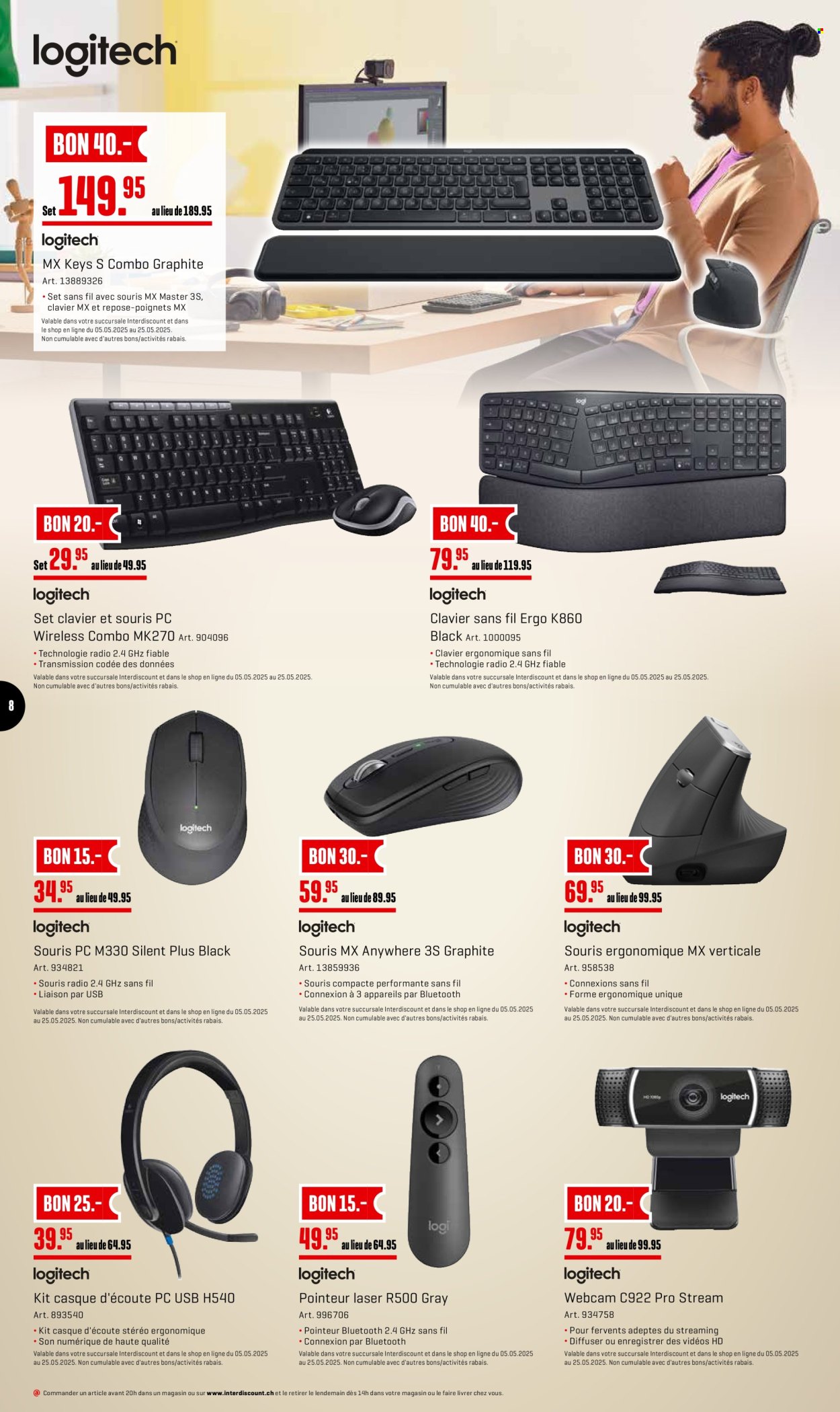 Catalogue Interdiscount - 5.5.2025 - 25.5.2025. Page 8.