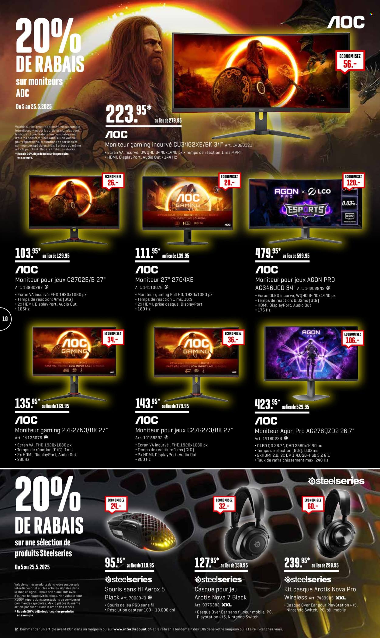 Catalogue Interdiscount - 5.5.2025 - 25.5.2025. Page 10.