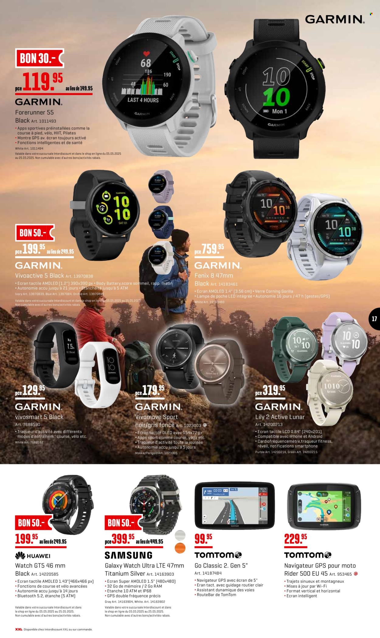 Catalogue Interdiscount - 5.5.2025 - 25.5.2025. Page 17.