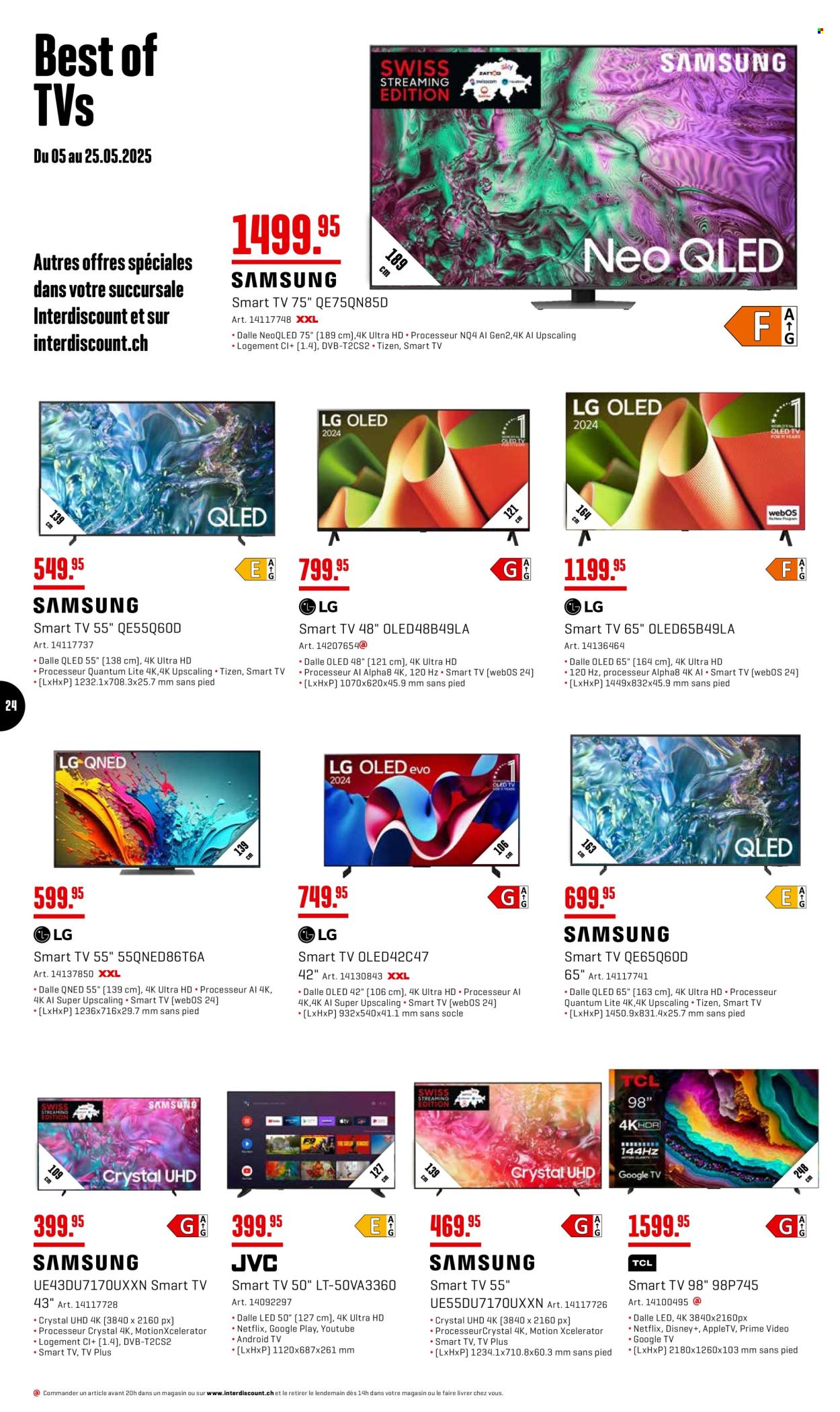 Catalogue Interdiscount - 5.5.2025 - 25.5.2025. Page 24.