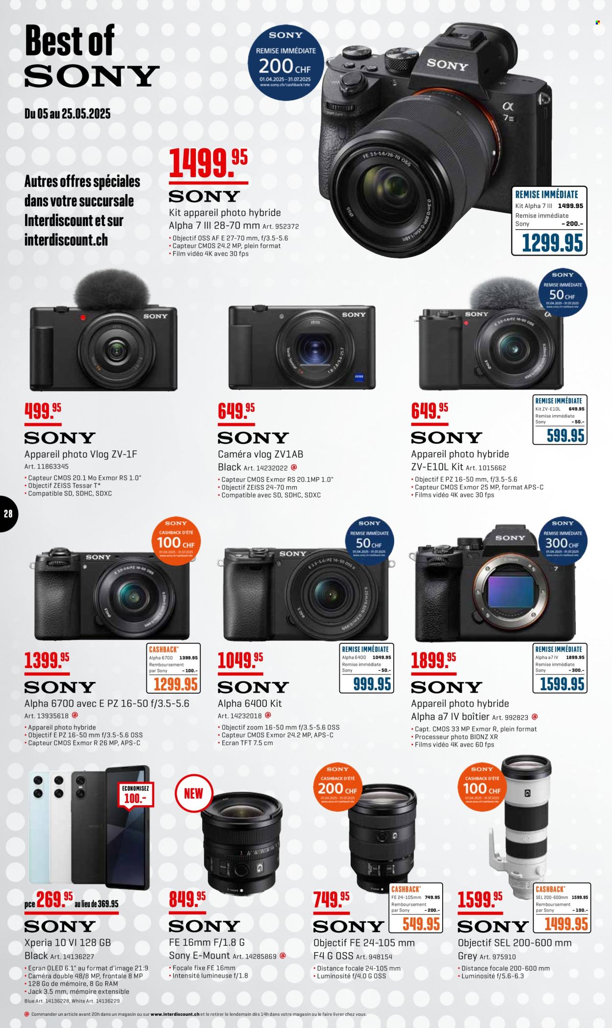 Catalogue Interdiscount - 5.5.2025 - 25.5.2025. Page 28.