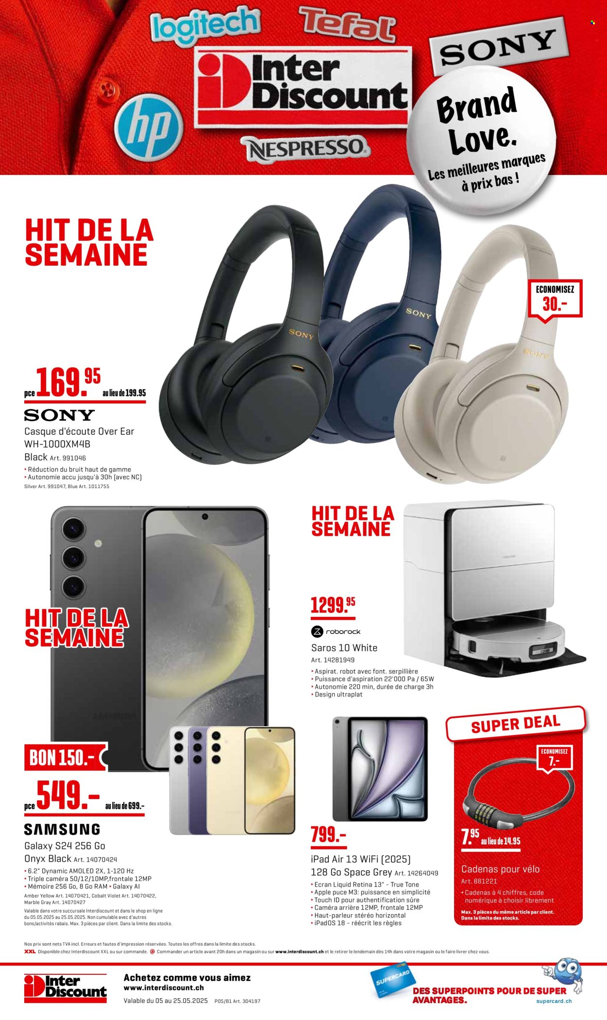 Catalogue Interdiscount - 5.5.2025 - 25.5.2025. Page 32.