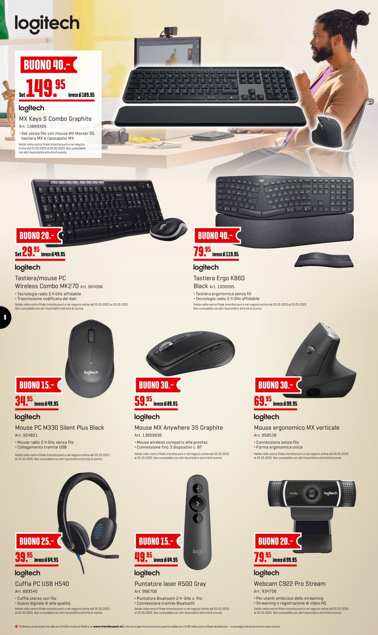 Catalogue Interdiscount - 5.5.2025 - 25.5.2025. Page 8.