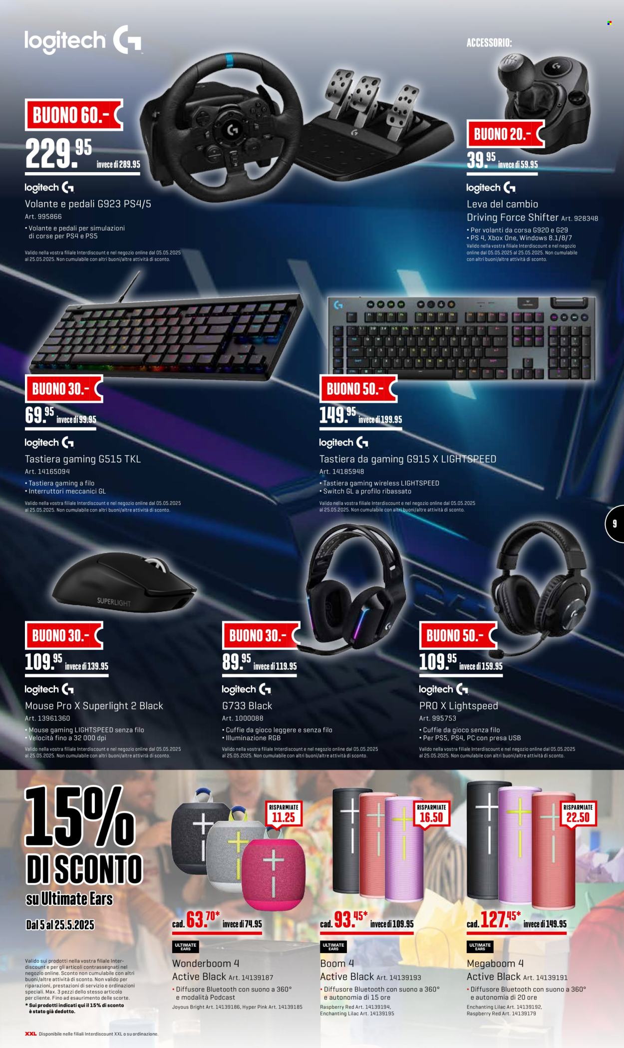 Catalogue Interdiscount - 5.5.2025 - 25.5.2025. Page 9.