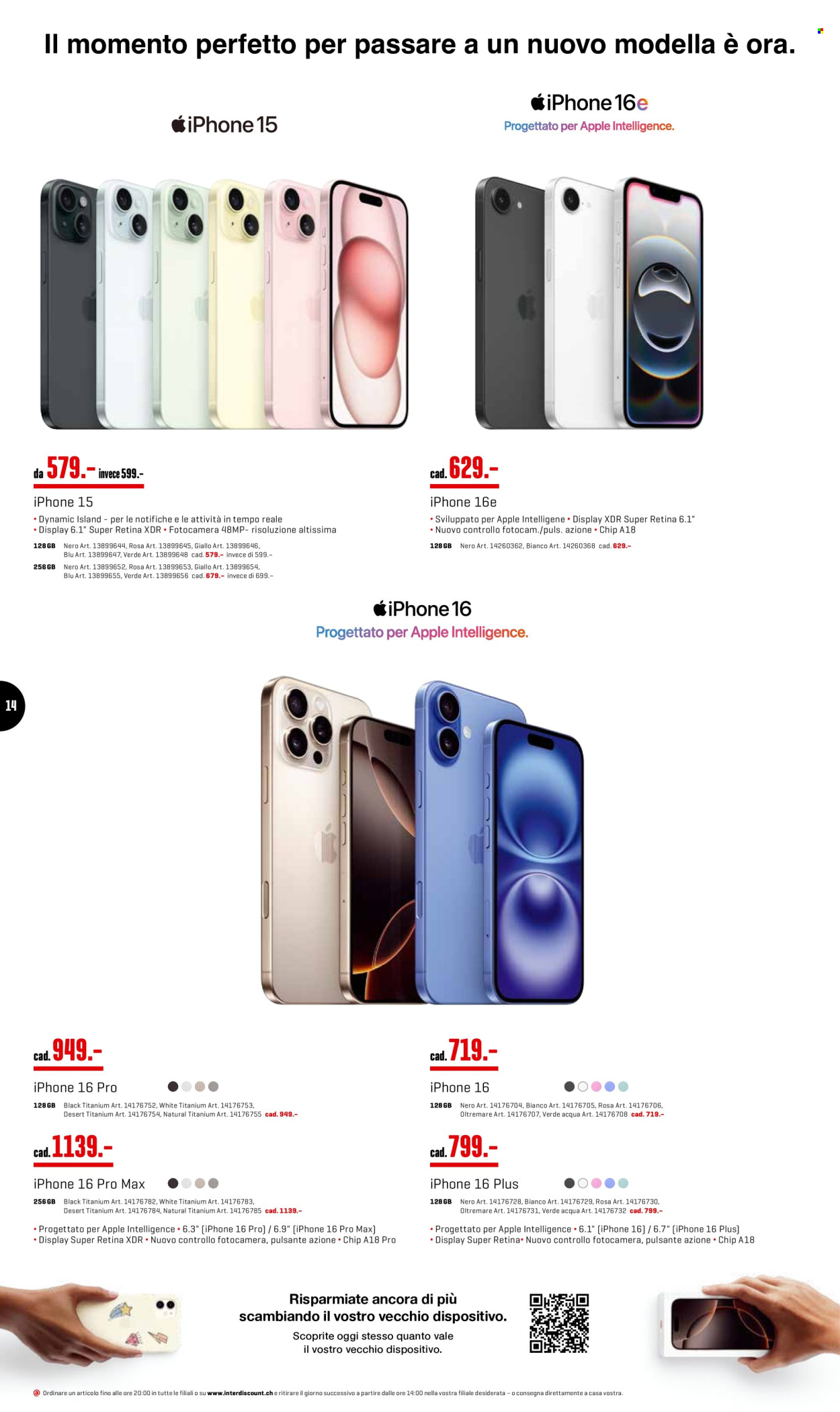 Catalogue Interdiscount - 5.5.2025 - 25.5.2025. Page 14.