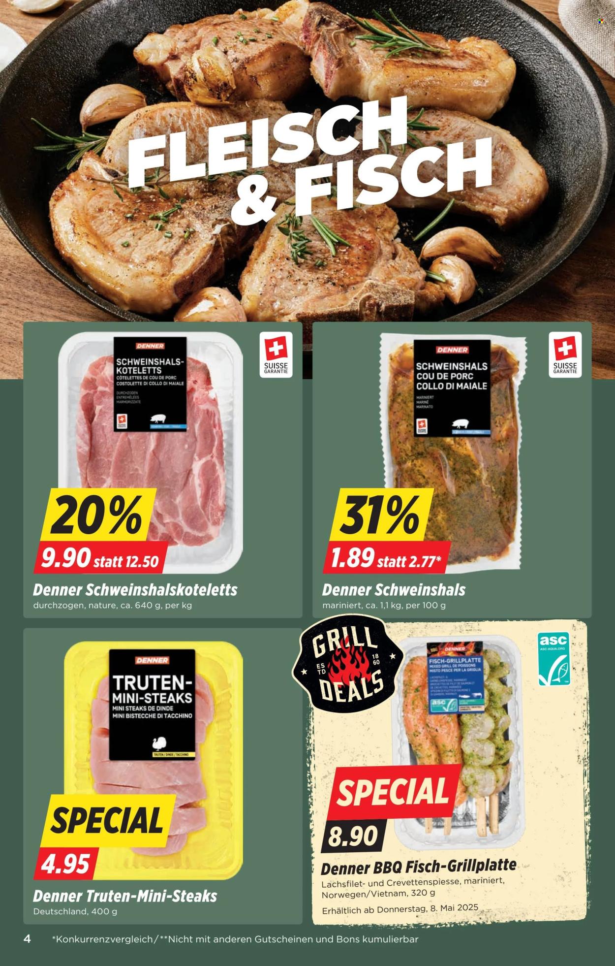 Catalogue Denner - 6.5.2025 - 12.5.2025. Page 4.