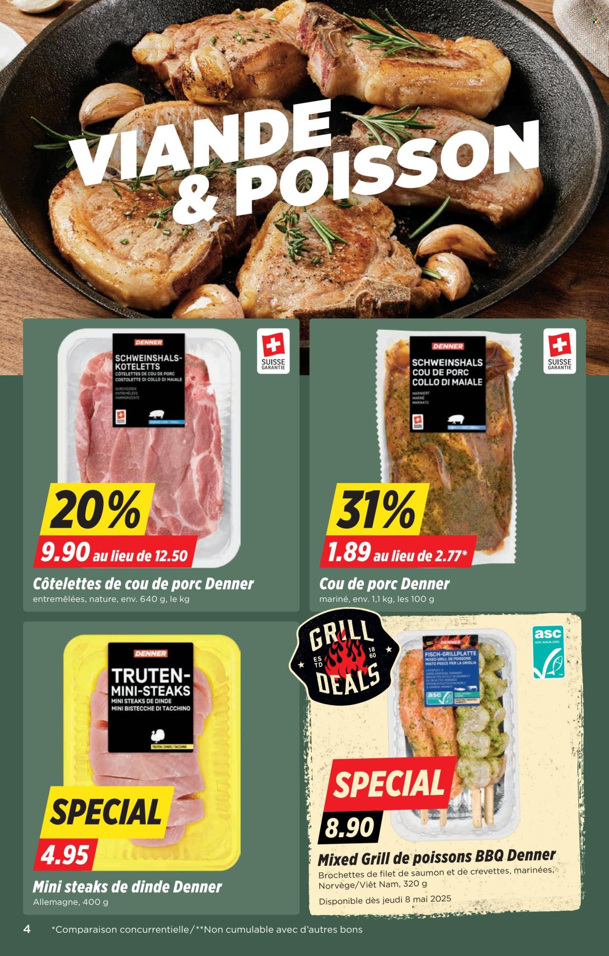 Catalogue Denner - 6.5.2025 - 12.5.2025. Page 4.