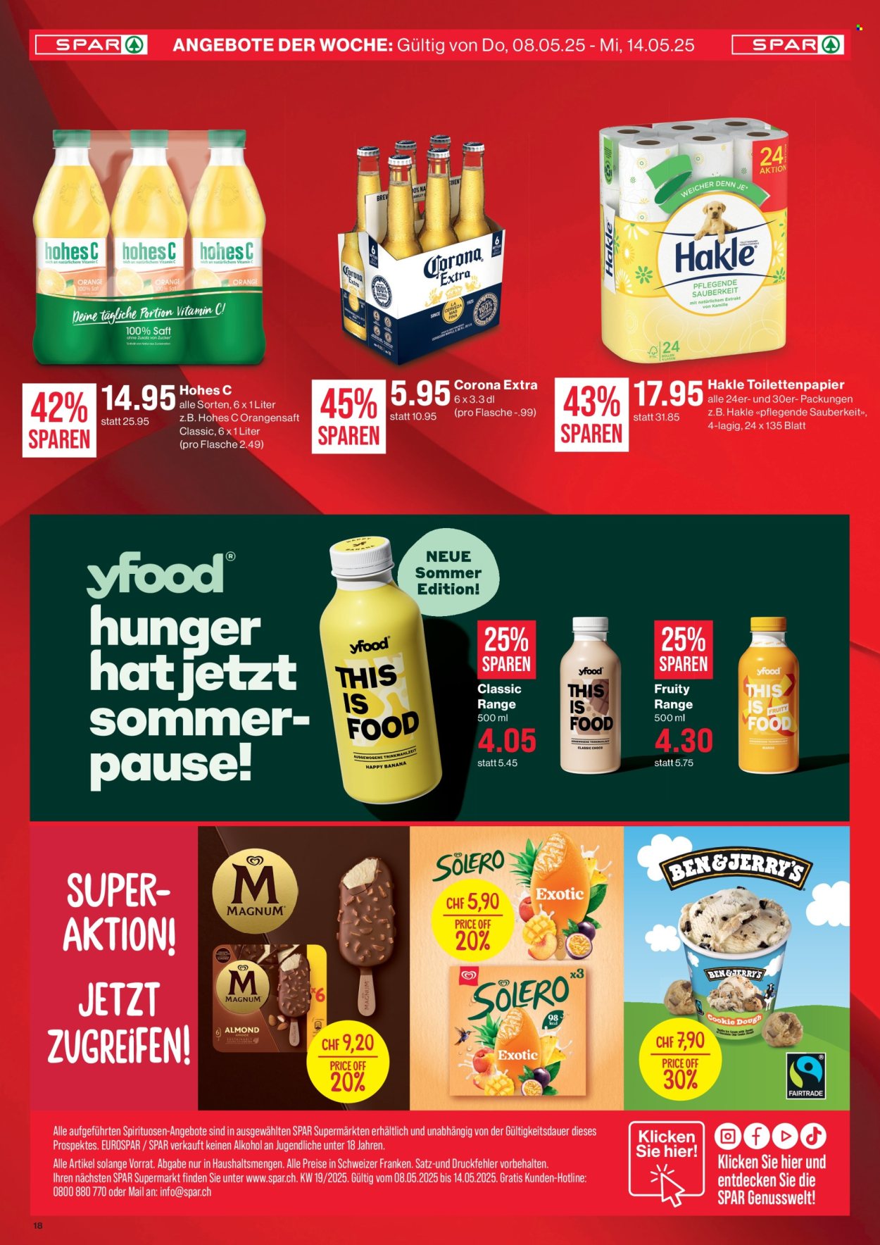 Catalogue SPAR - 8.5.2025 - 14.5.2025. Page 18.