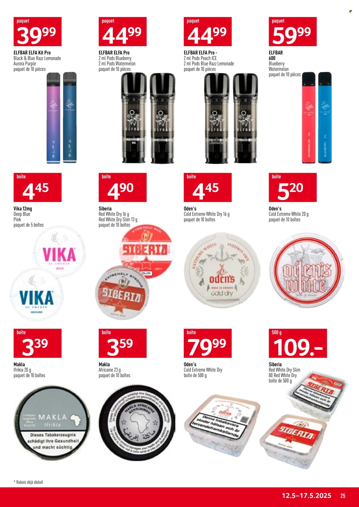 Catalogue Prodega - 12.5.2025 - 17.5.2025. Page 25.
