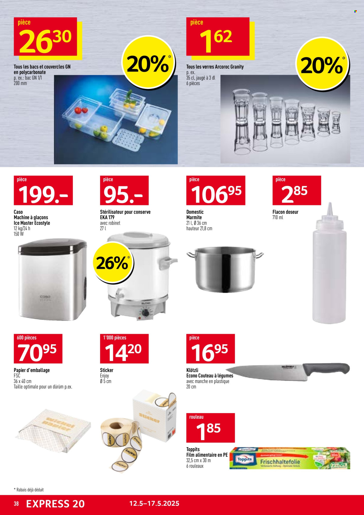 Catalogue Prodega - 12.5.2025 - 17.5.2025. Page 38.