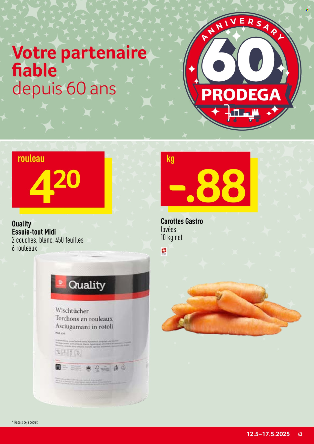 Catalogue Prodega - 12.5.2025 - 17.5.2025. Page 43.