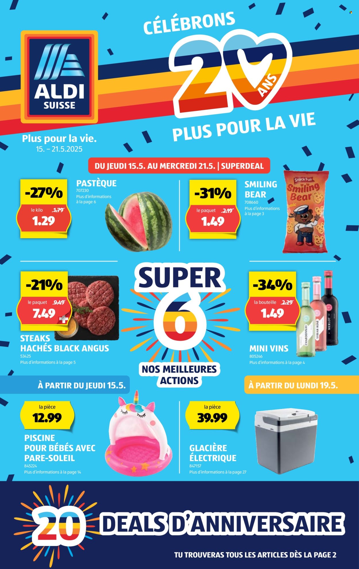 Catalogue Aldi - 15.5.2025 - 21.5.2025. Page 1.
