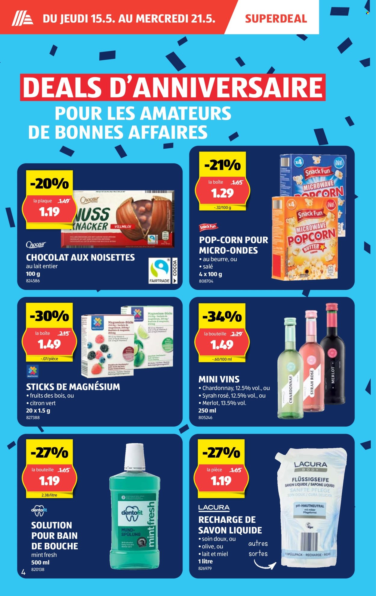 Catalogue Aldi - 15.5.2025 - 21.5.2025. Page 4.