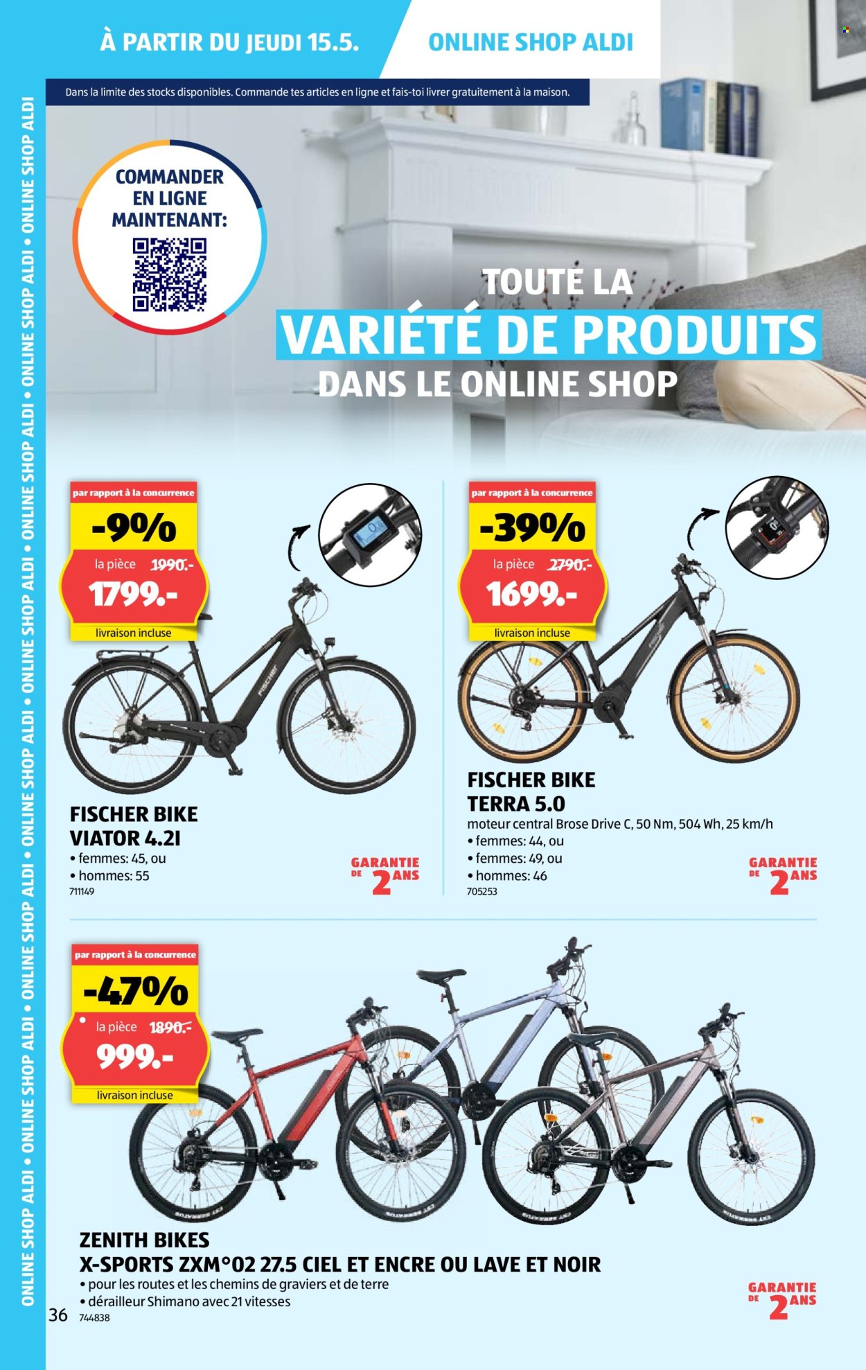 Catalogue Aldi - 15.5.2025 - 21.5.2025. Page 36.