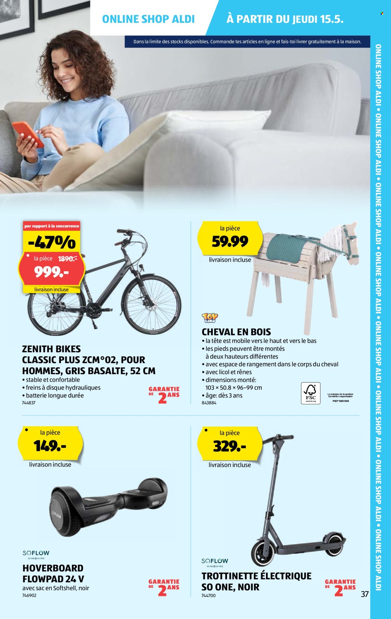 Catalogue Aldi - 15.5.2025 - 21.5.2025. Page 37.