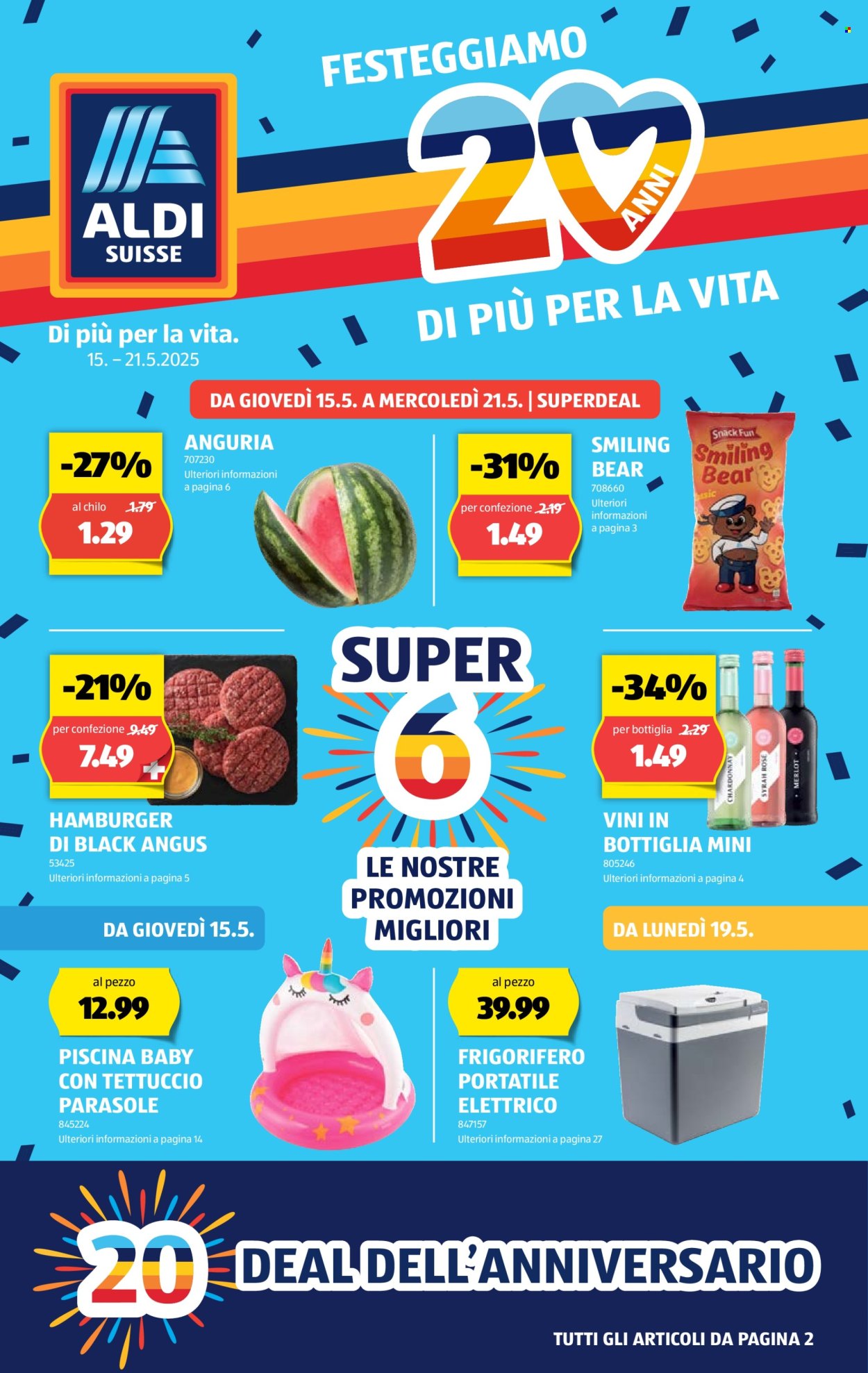 Catalogue Aldi - 15.5.2025 - 21.5.2025. Page 1.