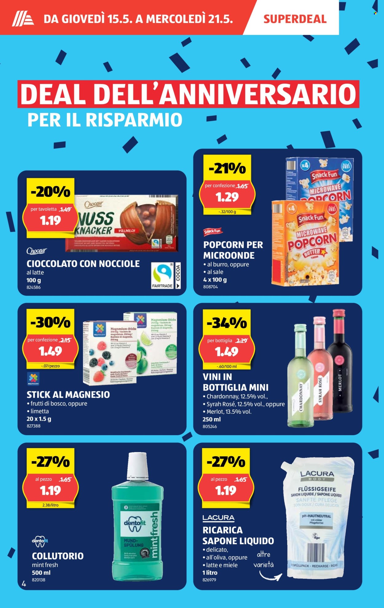Catalogue Aldi - 15.5.2025 - 21.5.2025. Page 4.