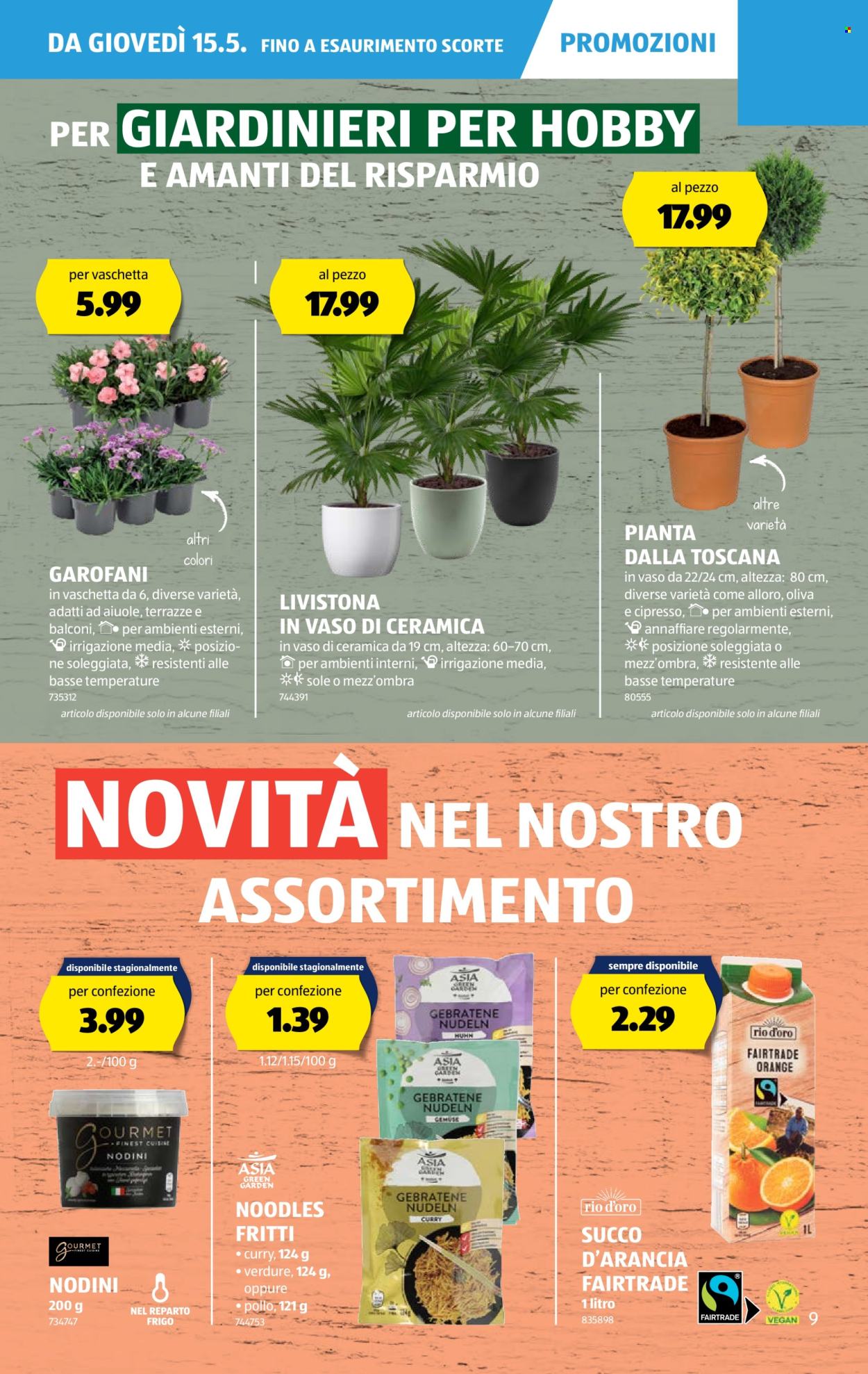Catalogue Aldi - 15.5.2025 - 21.5.2025. Page 9.